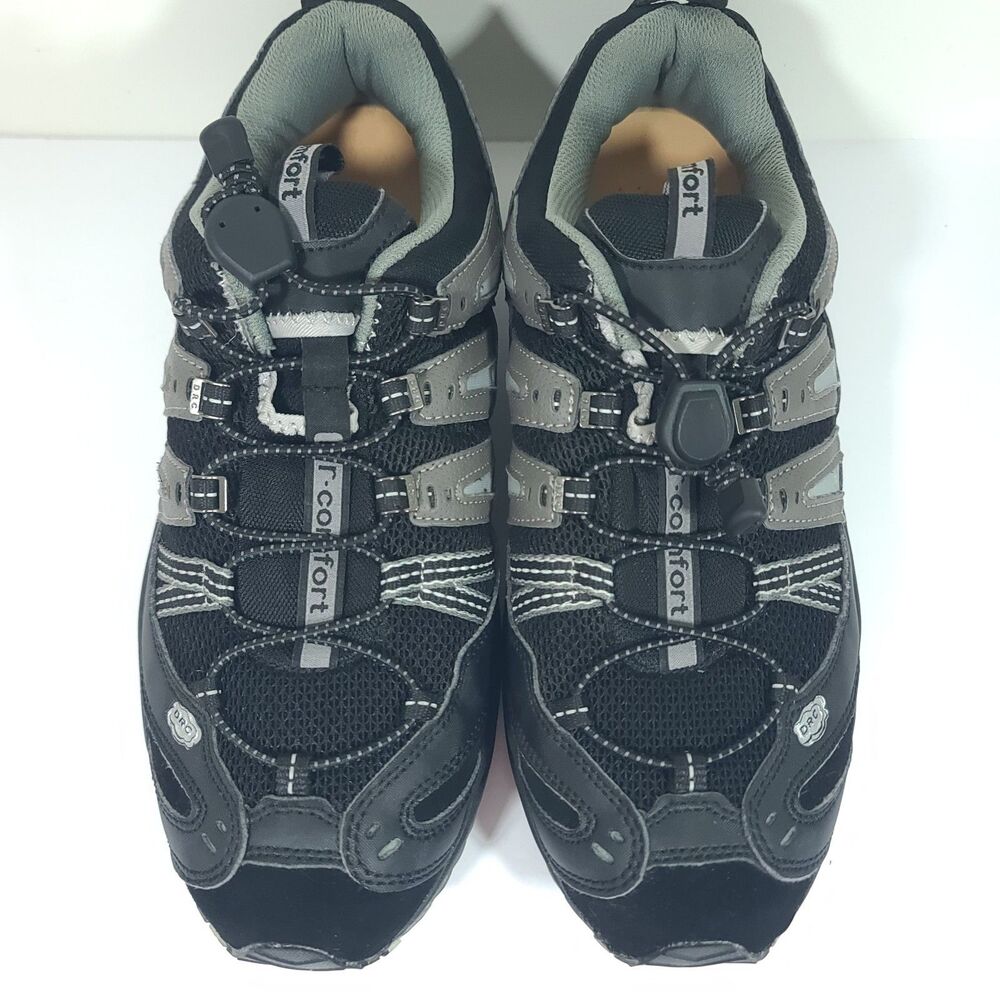 Dr. Comfort Men’s Performance Black Grey 7610 Diabetic Sneaker Shoe Size 11 Wide - Picture 6 of 16